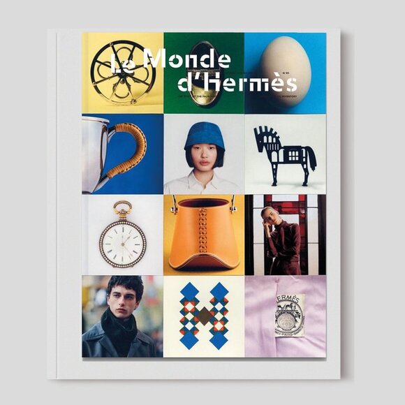 Hermes Set of 5 Le Monde D'Hermès Catalogs + Authentic Hermès Gift Bag - Picture 4 of 6